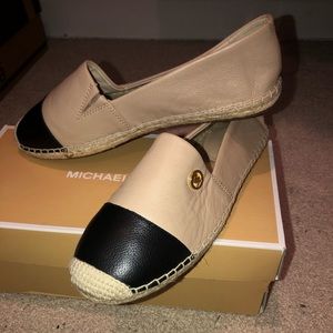 Michael Kors Kendrick Toe Cap leather espadrilles